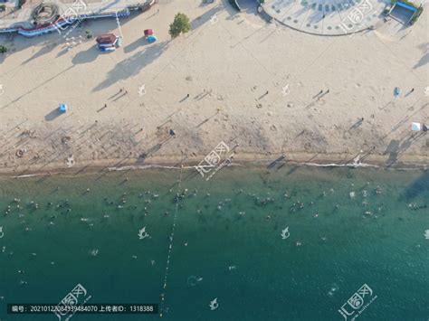 青岛第一海水浴场摄影图__自然风景_旅游摄影_摄影图库_昵图网nipic.com