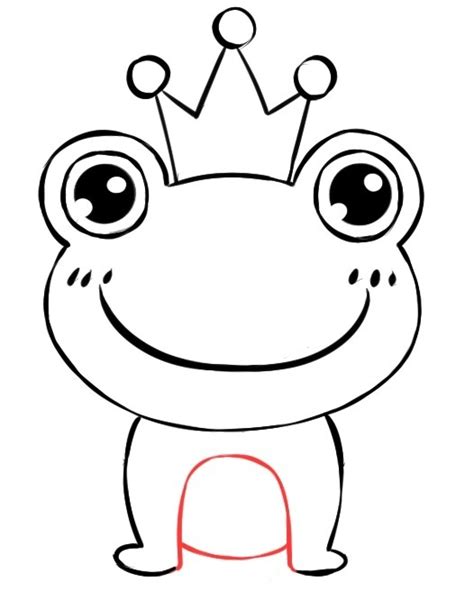 小青蛙简笔画怎么画，小青蛙简笔画的画法步骤_动物简笔画