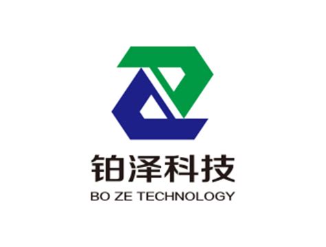 惠州市铂泽科技有限公司标志设计 - 123标志设计网™