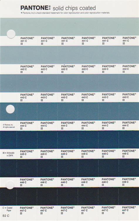 「图」441C,442C,443C,444C,445C,446C,447C 52C pantone 单张 色卡图片1-马可波罗网