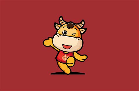 牛IP形象吉祥物设计 2021牛年大吉_地球上的小李子-站酷ZCOOL
