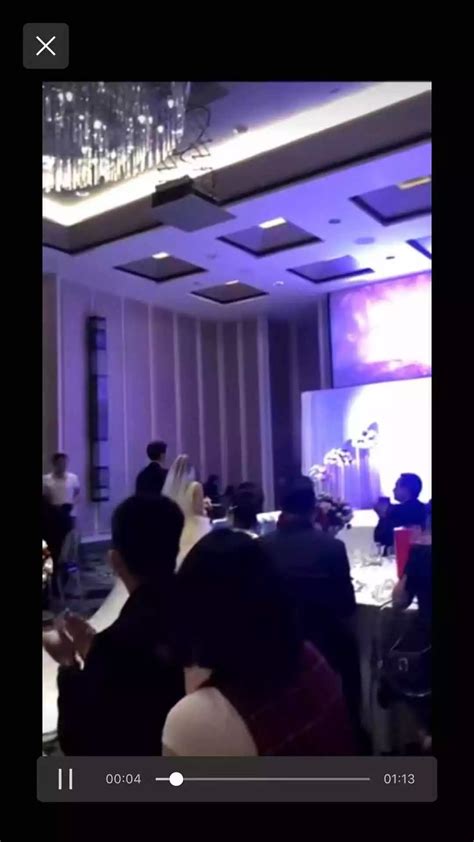 “姐夫门”事件来了：婚礼大屏幕上突放“新娘出G视频“__凤凰网