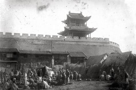 1941年老照片：山西晋城县建筑文物