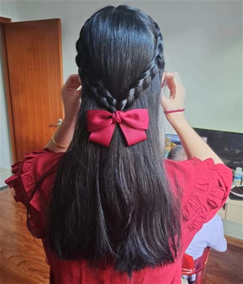 订婚发型甜美女生头像