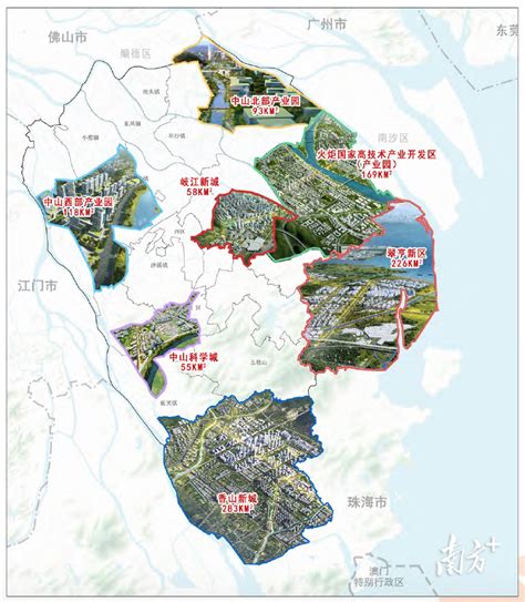 中山市国土空间总体规划草案公示，2035年预计常住人口580万_南方plus_南方+