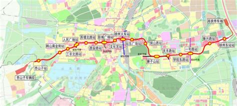 徐州地铁1号线线路图和规划- 徐州本地宝