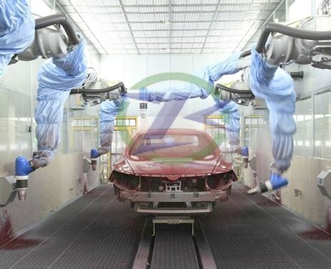 汽车喷漆车间设计--自动化和驱动器上的集成优异性_武汉海晨工控技术有限公司