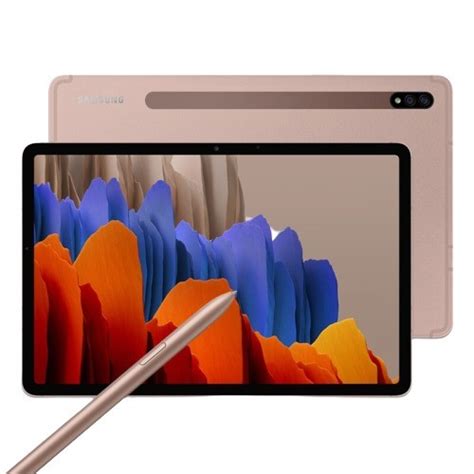 SAMSUNG 三星 Galaxy Tab S7 骁龙版 11英寸 Android 平板电脑(2560*1440dpi、高通骁龙865 ...