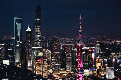 上海建筑工地与陆家嘴高清图片下载-正版图片500846844-摄图网