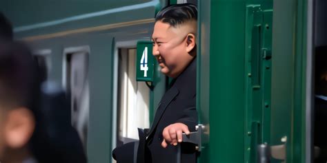 朝鲜领导人金正恩登上返程专列 承诺将再次访俄_荔枝网新闻