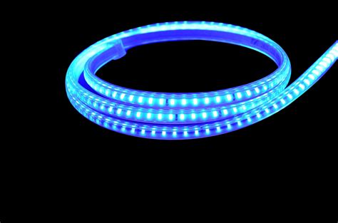 弧形led灯带,超薄灯带,220V-2835-120D 蓝色 8H-日美光电