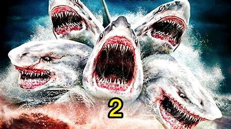 六条深海变异鲨鱼，五头鲨把头当做尾巴，八爪狂鲨大战梭鱼翼龙_腾讯视频