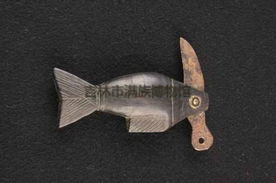 吉林市满族博物馆【官网】-木质鱼形铁刀