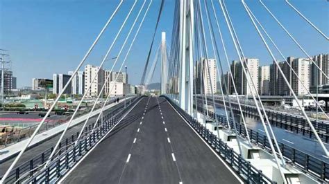 南京市政行业首座转体施工桥梁——文靖路高架桥竣工通车-新华网