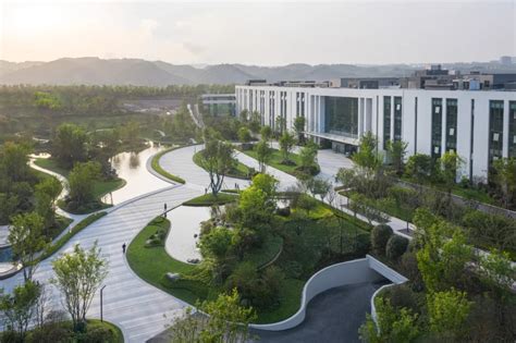 重庆OPPO智能生态科技园-办公区案例-筑龙园林景观论坛