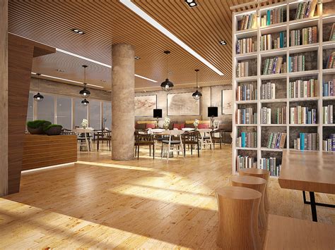 图书馆的设计 陈超|空间|室内设计|陈超设计 - 原创作品 - 站酷 (ZCOOL)