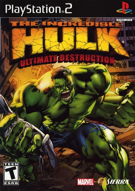 Incredible Hulk Ultimate Destruction Sony Playstation 2 Game