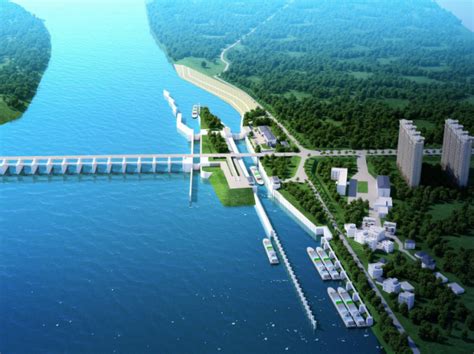 西津二线船闸建设如期推进 预计2022年底试通航_西江_水利枢纽_陆运