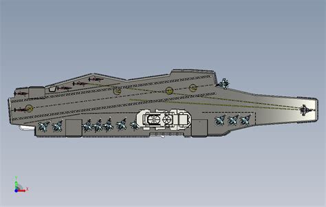 辽宁号航空母舰模型3D图纸UGNX9设计附IGSSTPX_TSTL格式0_IGES_模型图纸下载 – 懒石网