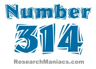 314 — триста четырнадцать. натуральное четное число. в ряду натуральных ...