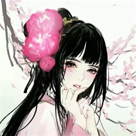 偏古风穿搭女生动漫头像