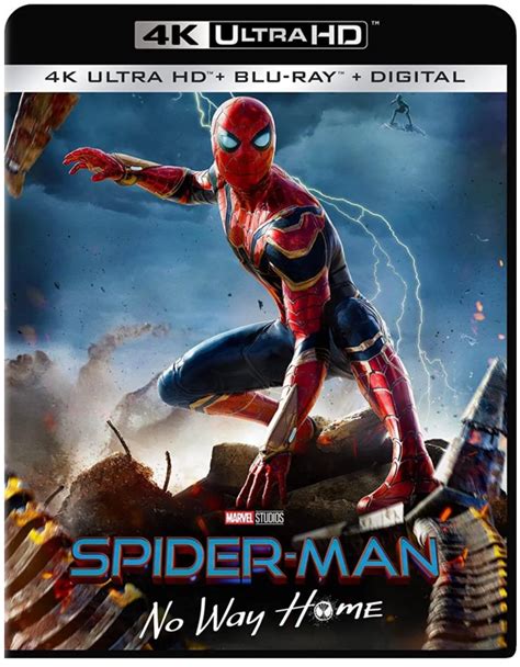 《蜘蛛侠:英雄无归》4K蓝光碟封面公布 亚马逊开启预售_3DM单机