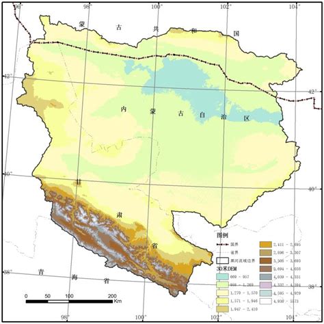 黑河流域ASTER GDEM数据集 - 国家冰川冻土沙漠科学数据中心