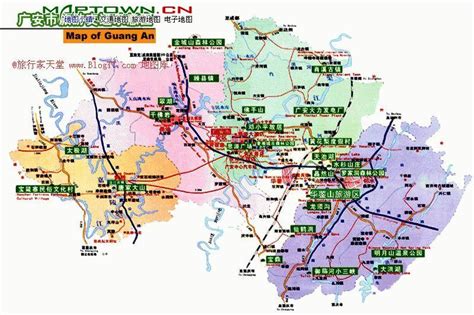 广安市行政区划图-广安论坛-麻辣社区