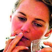 非主流喝酒头像女生头像