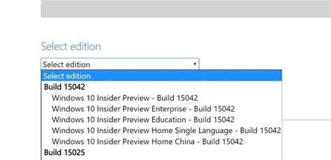 Ya está disponible la ISO de la Build 15042 de Windows 10 Insider Preview