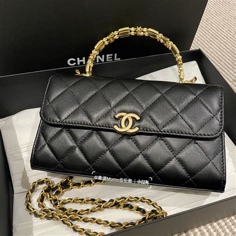 Chanel长版珐琅手柄包 超级好看实用 不撞包 - 顶奢网