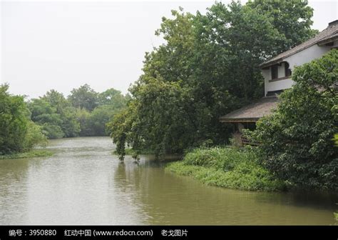 河边的房子高清图片下载_红动中国