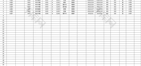 房屋出租统计表Excel模板_千库网(excelID：165478)
