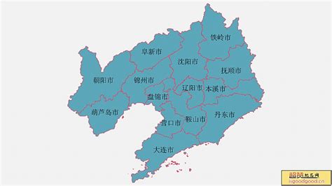 辽宁省地图图片免费下载_PNG素材_编号13giey06r_图精灵