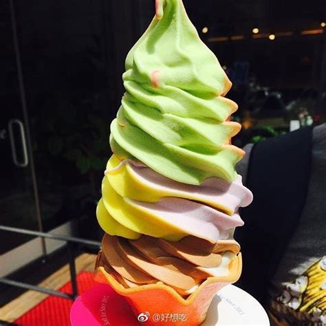 彩虹雪糕图片