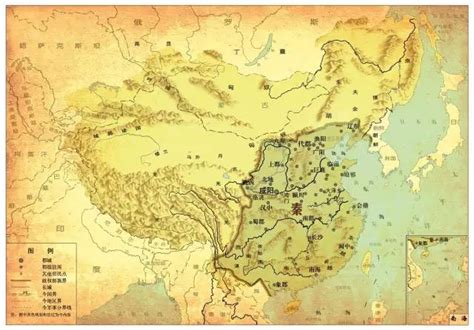 地图上的秦国——从秦献公到秦始皇时代的秦国地图变化-看点快报