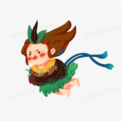 精卫鸟图片