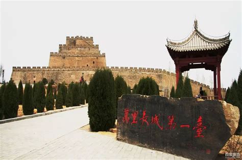 陕西榆林卫城，古城墙古街古楼，全国重点文物保护单位