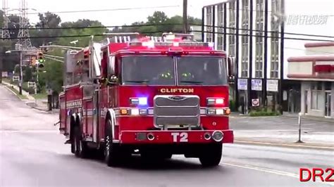 视频:美国新泽西州克里夫顿消防车出警合集_腾讯视频