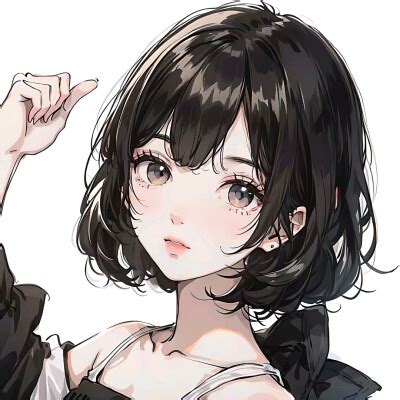 清晰甜美女生头像动漫