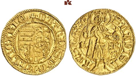 Matthias Corvinus, 1458-1490. Goldgulden o. J., Kremnitz. 3,52 g. Fb ...
