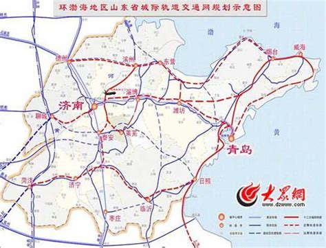 青岛东营将通高铁 环渤海高铁设计时速350公里_手机新浪网