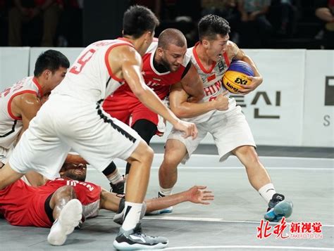 2018雅加达亚运会男篮半决赛：中国男篮红队86-63中国台北_篮球_体育_齐鲁网