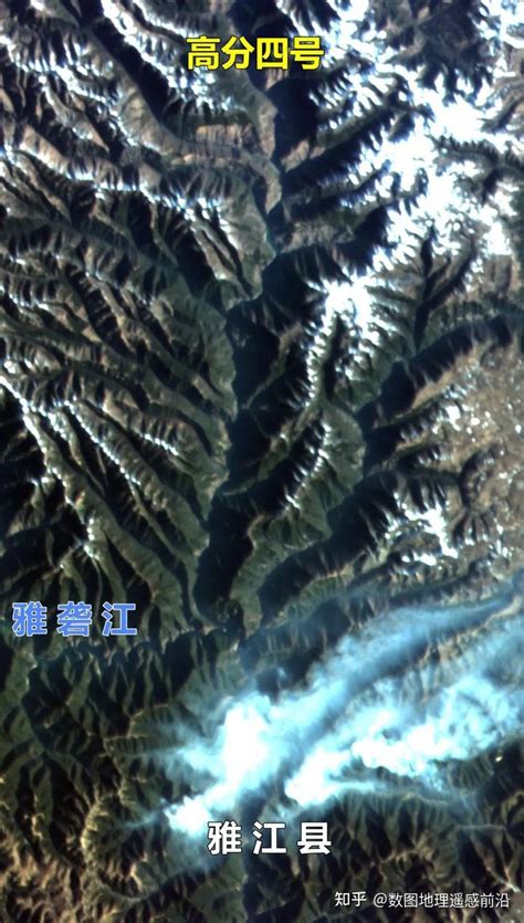 最新卫星影像直击四川雅江山火 - 知乎