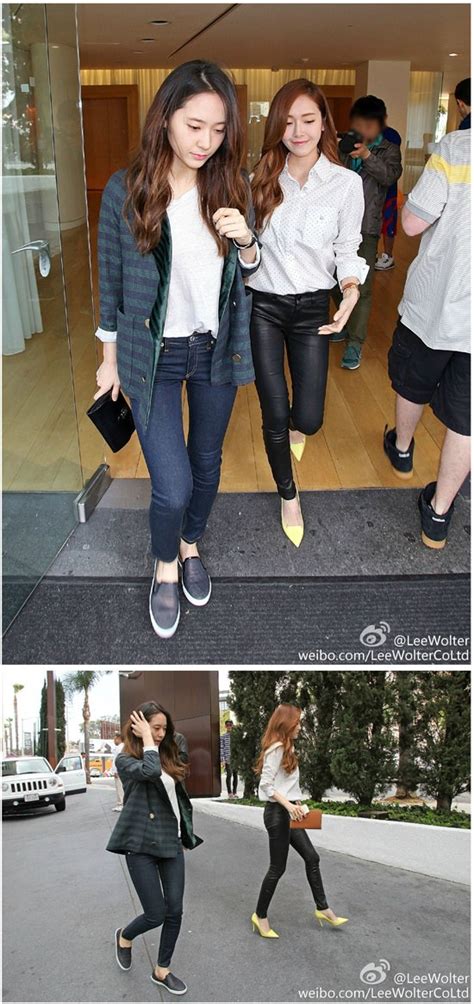 少女时代Jessica-f(x)Krystal姐妹情侣服，“不愧是郑氏姐妹!” : KpopStarz娱乐