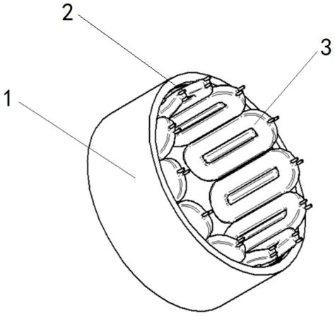 拼块式定子铁芯、定子及电动机的制作方法