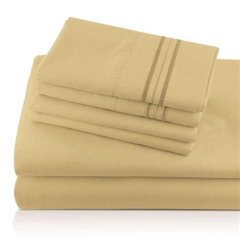 Giovanni Monogrammed Egyptian Comfort Sheets (6-piece Set) - Walmart.com