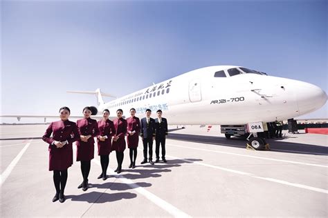 ARJ21飞机第二家国内运营商天骄航空2019年运营 新涂装亮相 _航空工业_行业_航空圈