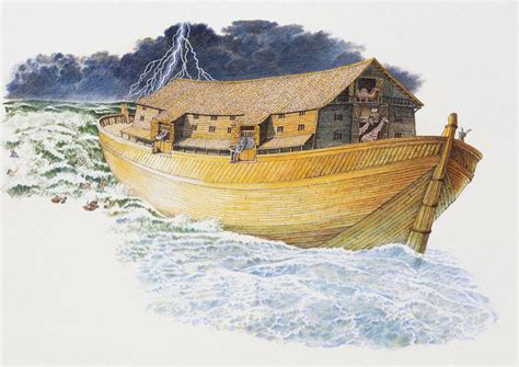 圣经经典《诺亚方舟》，一部气势恢弘的纸面电影