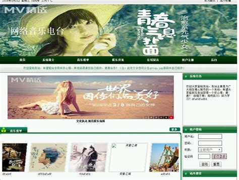 酒吧KTV网站模板源码素材免费下载_红动中国